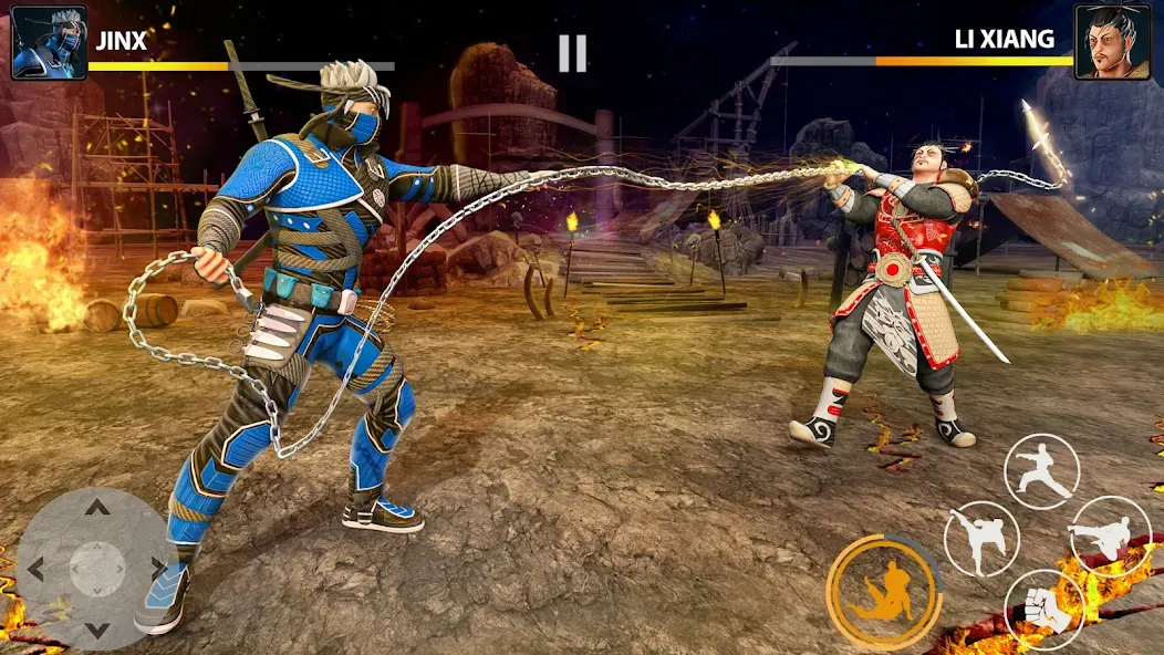 Ninja Clash: Karate Fighters — скриншот 2