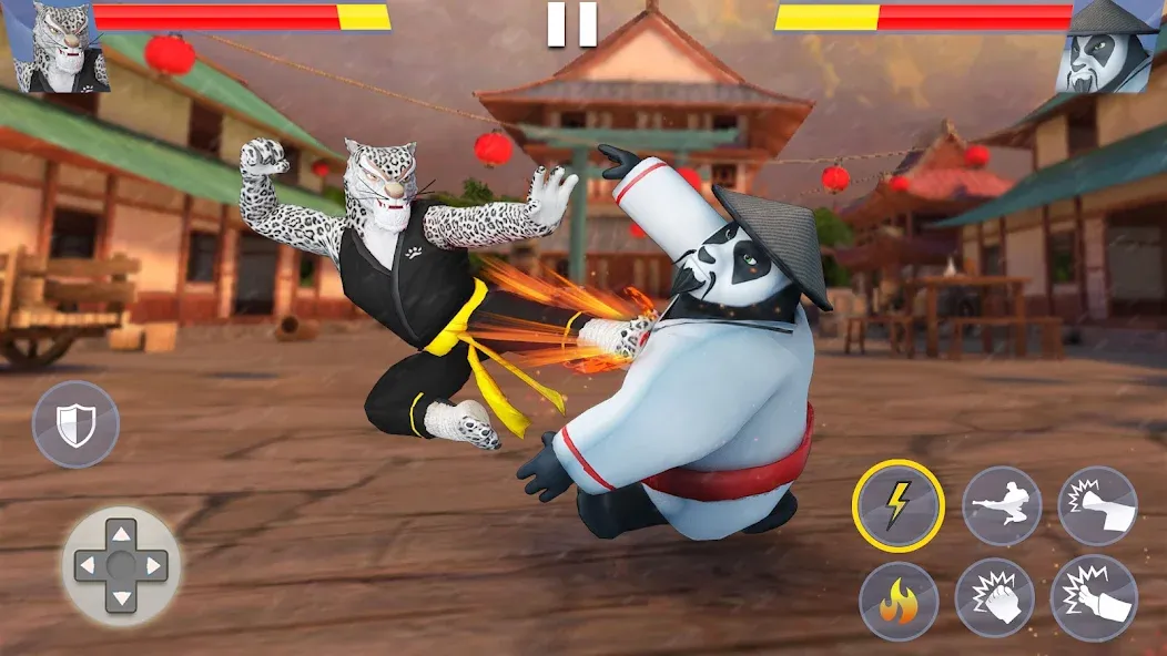 Kung Fu Animal: Fighting Games — скриншот 2