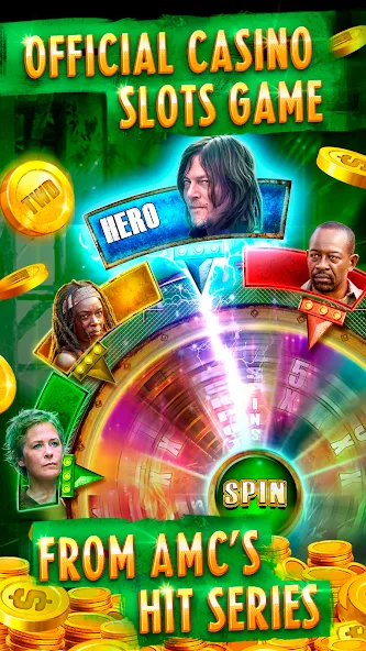 The Walking Dead Casino Slots — скриншот 2 The Walking Dead Casino Slots — скриншот 2