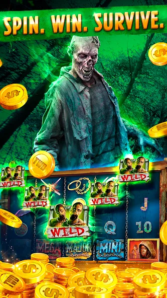 The Walking Dead Casino Slots — скриншот 3 The Walking Dead Casino Slots — скриншот 3