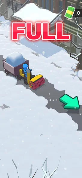 Snow shovelers - simulation — скриншот 2