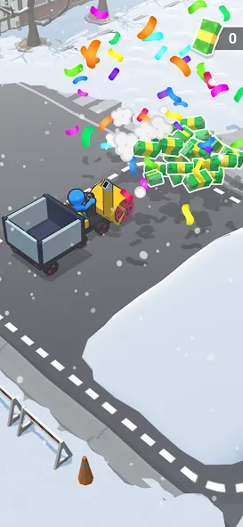 Snow shovelers - simulation — скриншот 3