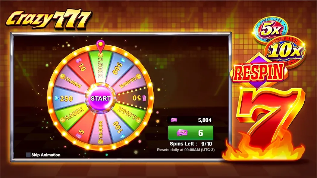 Crazy 777 Slot-TaDa Games — скриншот 5
