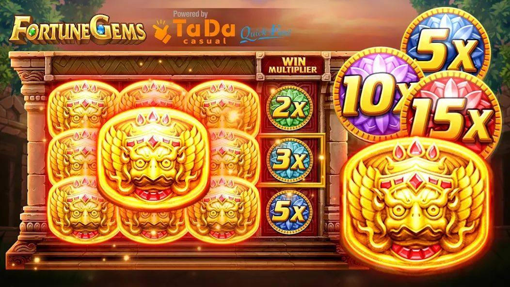 Slot Fortune Gems-TaDa Games — скриншот 1