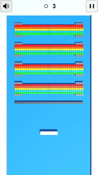 Many Bricks Breaker 3D — скриншот 1