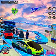 Скачать Rampa Car Game: GT Car stunts на Андроид — Много денег