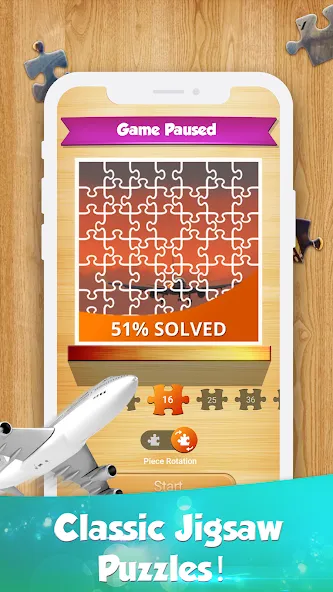 Jigsaw Go - Classic Jigsaw Puz — скриншот 2 Jigsaw Go - Classic Jigsaw Puz — скриншот 2