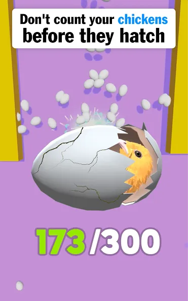 Eggs & Chickens: Cut Rope Game — скриншот 1 Eggs & Chickens: Cut Rope Game — скриншот 1