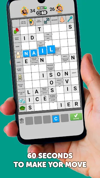 Wordgrams - Crossword & Puzzle — скриншот 1 Wordgrams - Crossword & Puzzle — скриншот 1