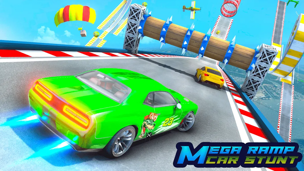 Ramp Car Games: GT Car Stunts — скриншот 2