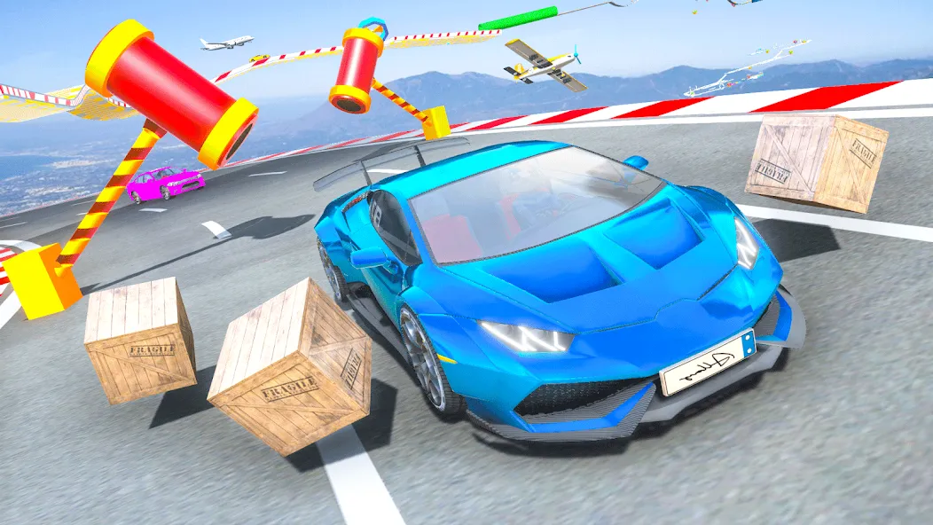 Ramp Car Games: GT Car Stunts — скриншот 4