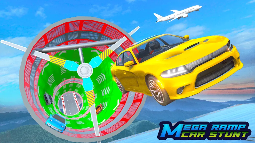 Ramp Car Games: GT Car Stunts — скриншот 5
