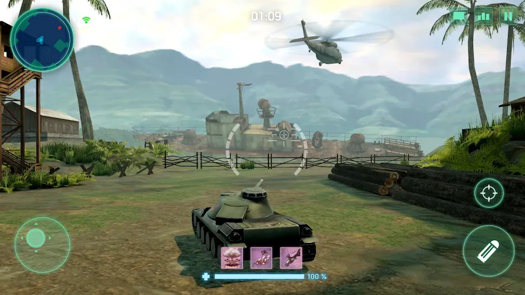 War Machines: Tanks Battle Game — скриншот 1