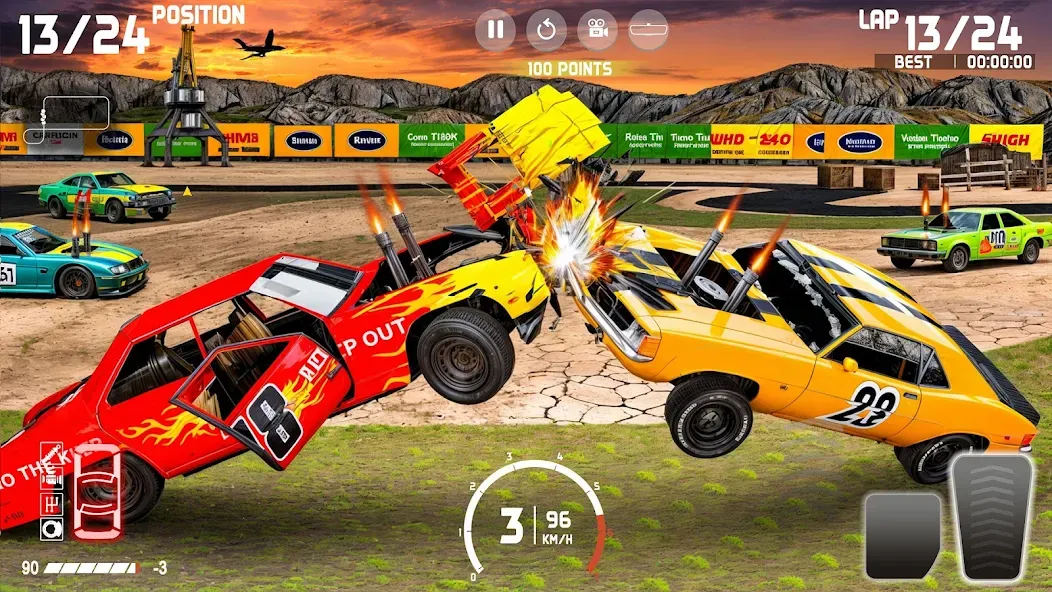 Demolition Derby: Car Games — скриншот 1