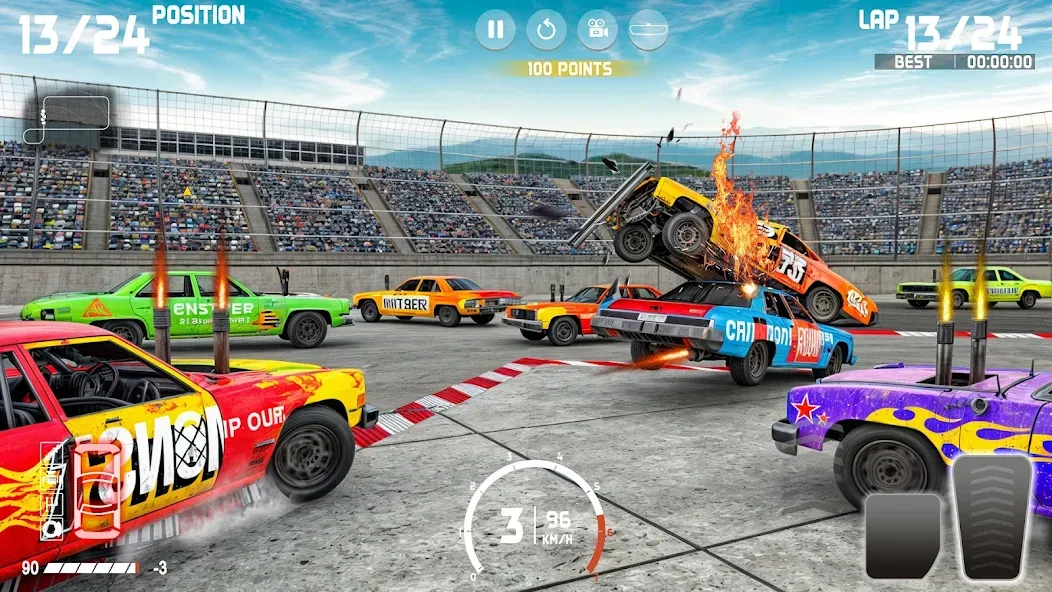 Demolition Derby: Car Games — скриншот 4