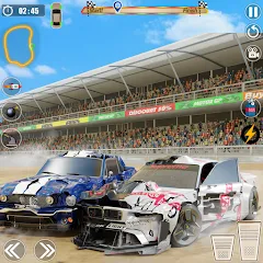 Взлом Demolition Derby: Car Games на Андроид — Много денег