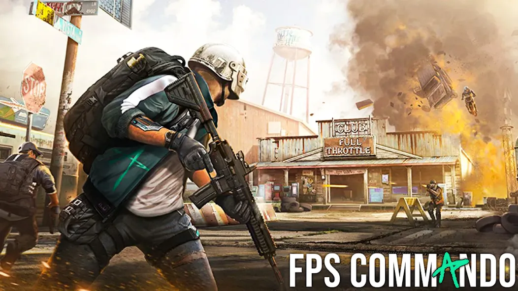 FPS Commando Shooter Games — скриншот 5