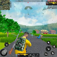 Скачать FPS Commando Shooter Games — MOD на Андроид — Много денег