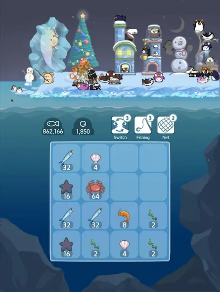 2048 Penguin Island — скриншот 5