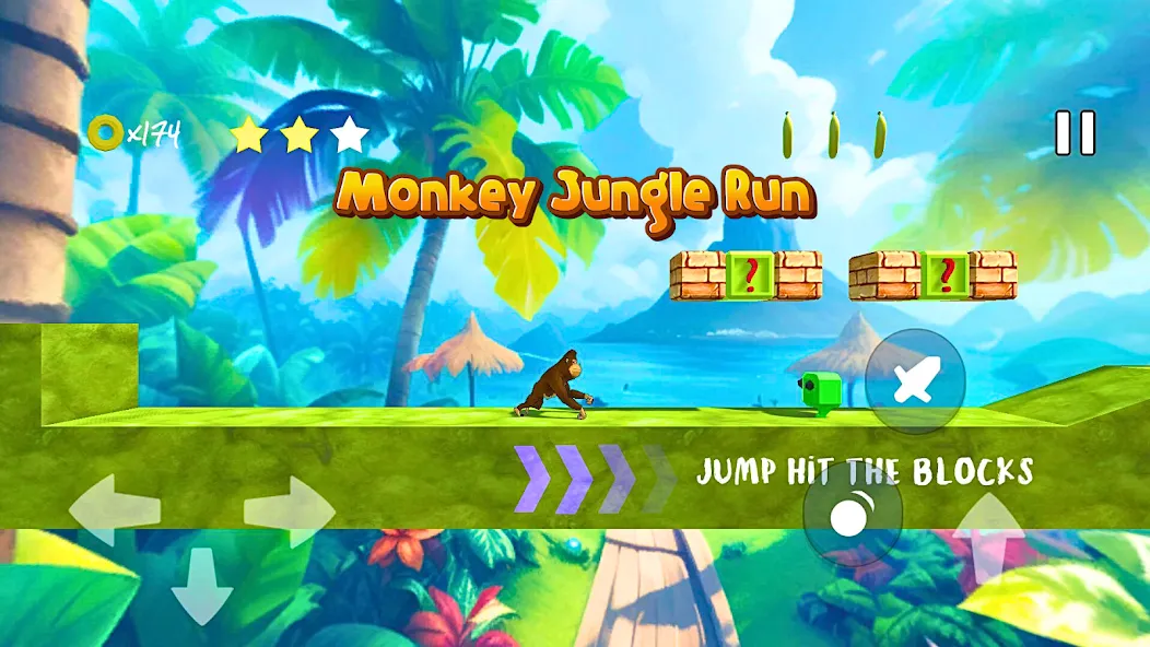 Monkey jungle run kong gorilla — скриншот 2 Monkey jungle run kong gorilla — скриншот 2