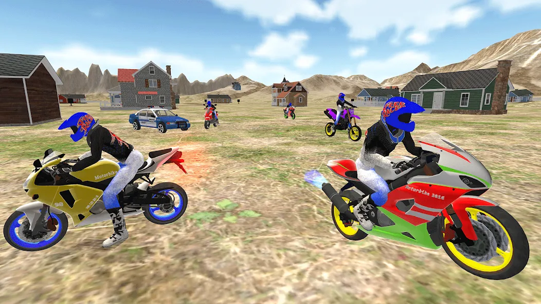 Real Moto Bike Racing Game — скриншот 4