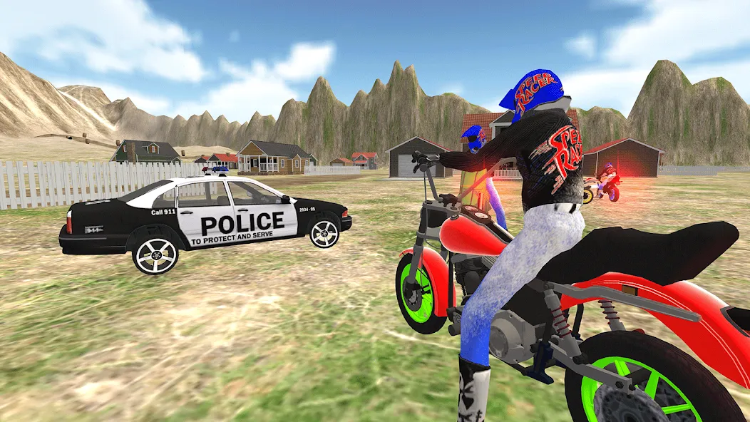 Real Moto Bike Racing Game — скриншот 5