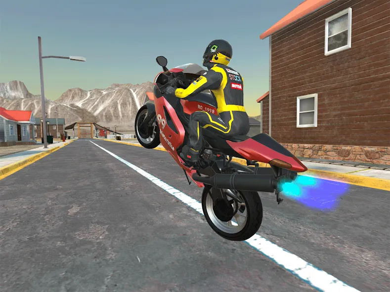 Moto bike Driving: Mega Ramp — скриншот 4