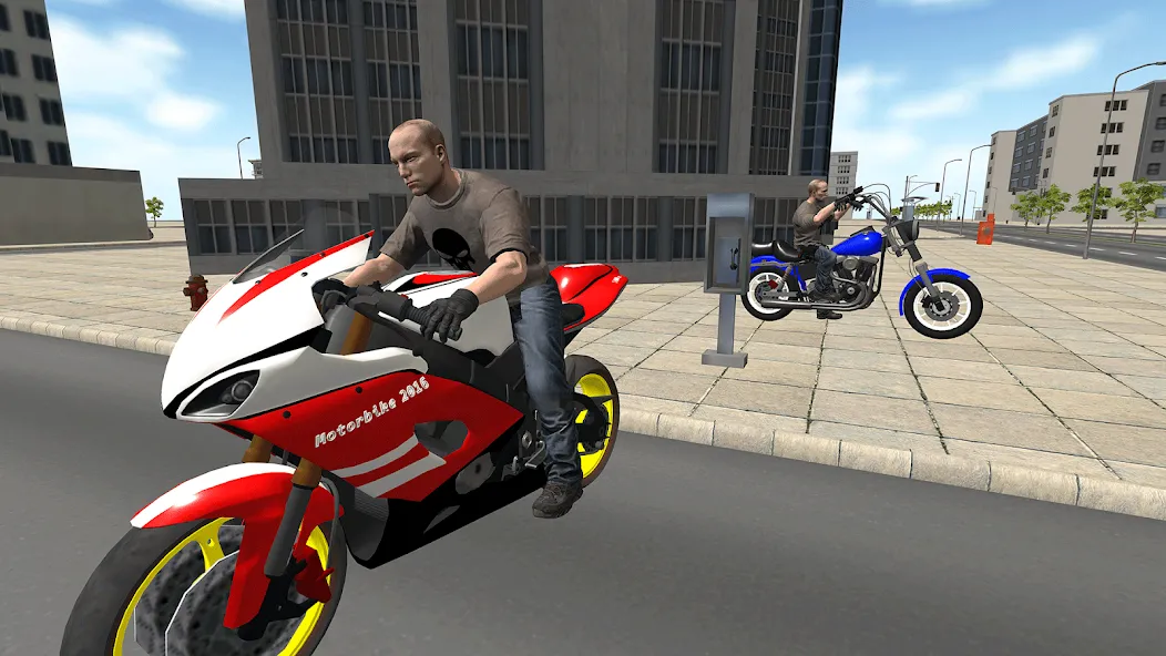 Bike Driving: Police Chase — скриншот 4