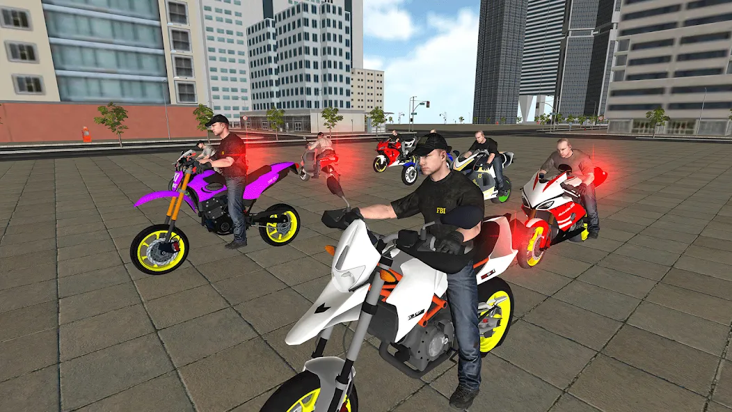Bike Driving: Police Chase — скриншот 5