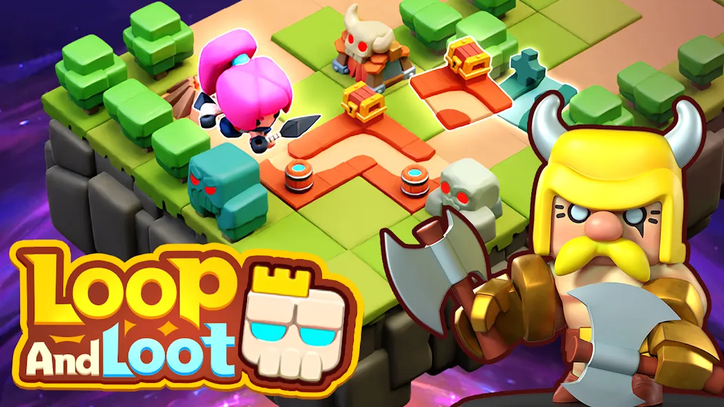 Loop & Loot™: Merge RPG — скриншот 1