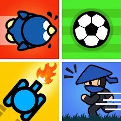 Скачать 2 Player Games : Red vs Blue MOD — Все мини-игры разблокированы