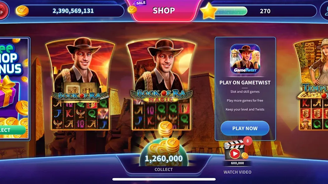 Book of Ra™ Deluxe Slot — скриншот 2