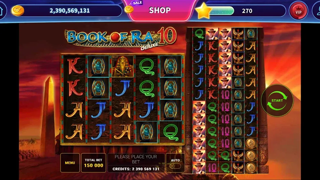 Book of Ra™ Deluxe Slot — скриншот 4