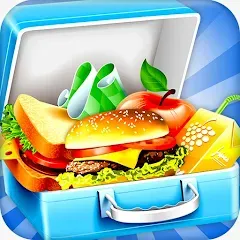 Скачать Lunch Box cooking Games 2023 MOD — Все открыто
