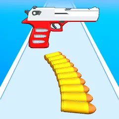 Скачать Bullet Stack — MOD APK Много денег