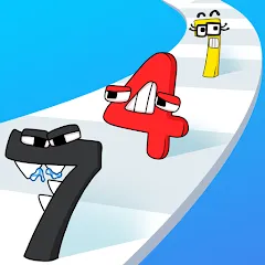 Merge Number Run - MOD Много денег