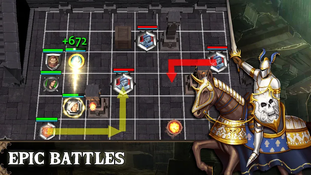 Demon God: Turn-Based Strategy — скриншот 1