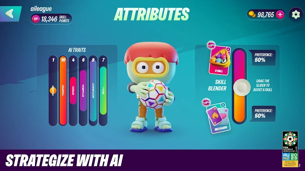FIFA World Cup AI League — скриншот 3