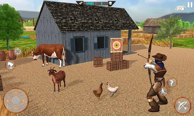 West Cowboy Shooting Games 3D — скриншот 5