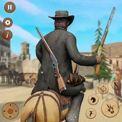 West Cowboy Shooting Games 3D MOD — Много денег и бесконечные патроны