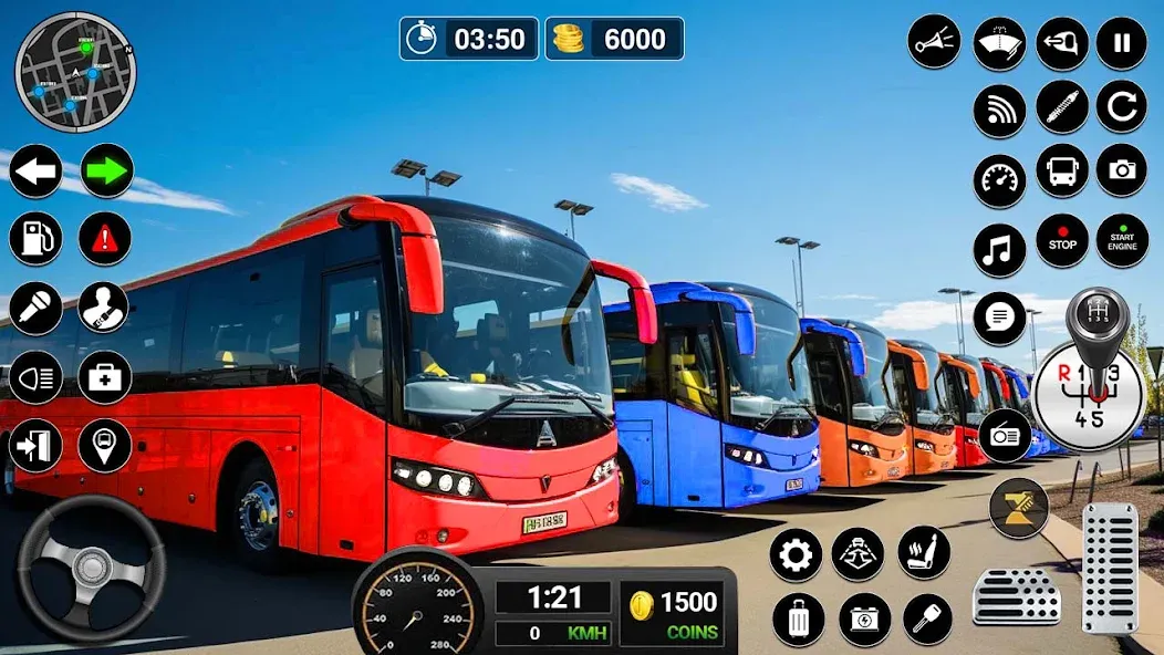 Bus Simulator Game: Coach Game — скриншот 1