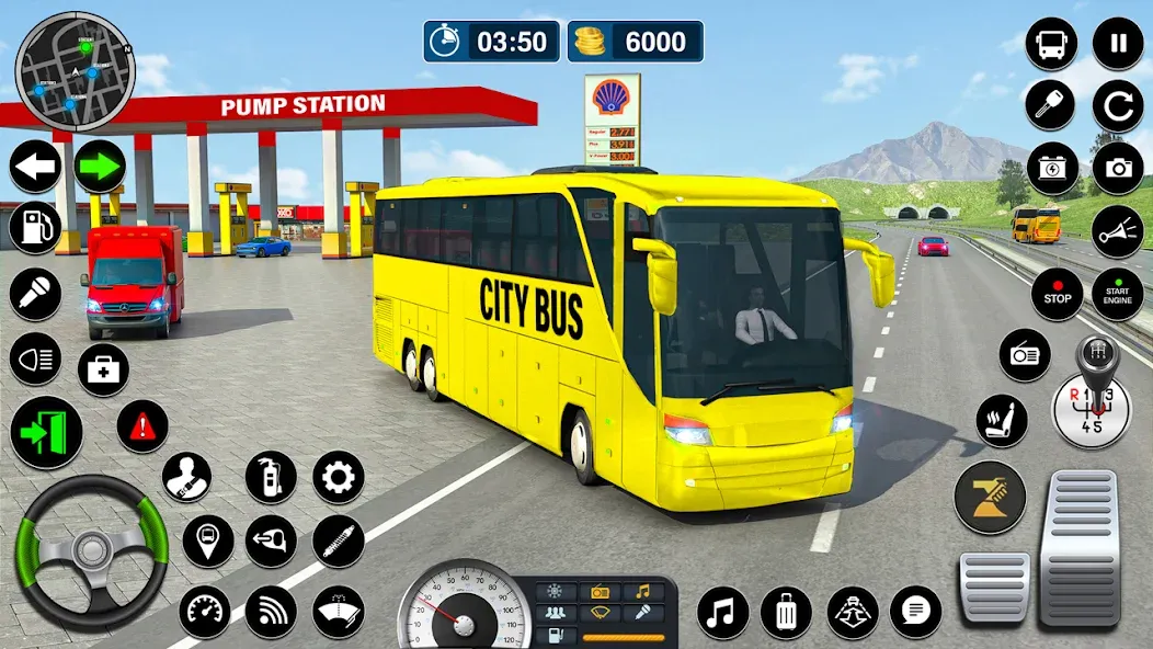 Bus Simulator Game: Coach Game — скриншот 3