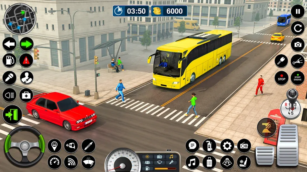 Bus Simulator Game: Coach Game — скриншот 4