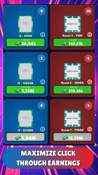 Gpu Tycoon Clicker : Game 2.0 — скриншот 5