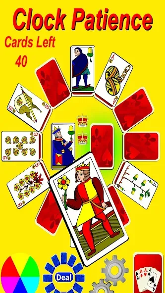 Clock Patience Solitaire — скриншот 3 Clock Patience Solitaire — скриншот 3