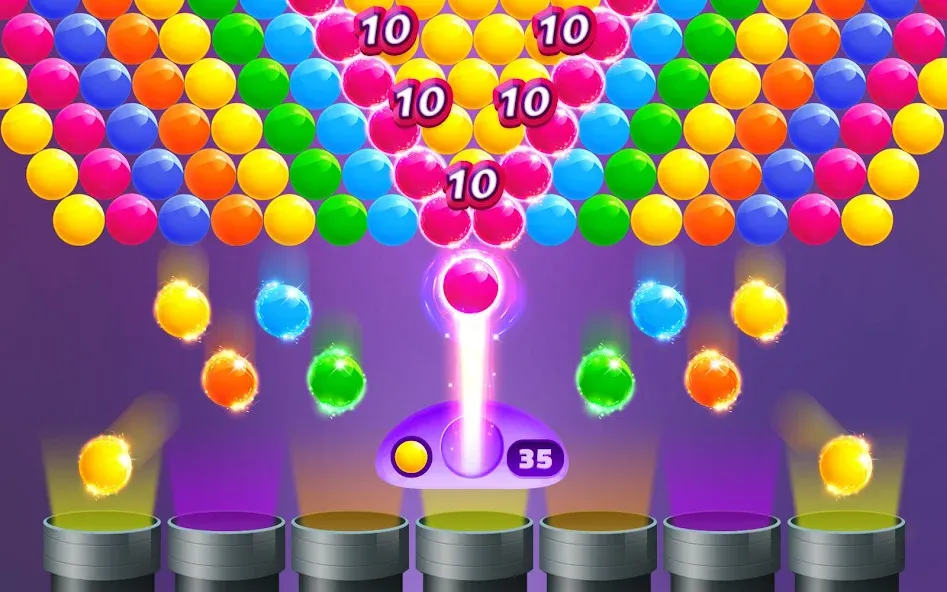 Action Bubble Game — скриншот 1