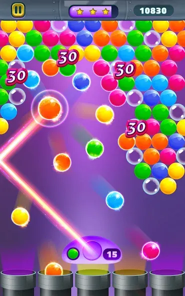 Action Bubble Game — скриншот 2