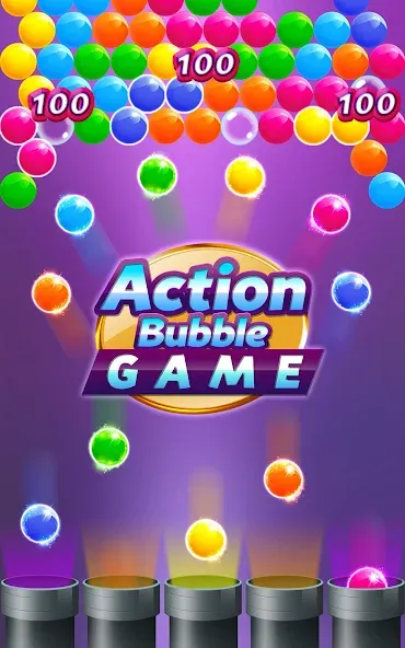 Action Bubble Game — скриншот 5