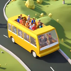 Взлом Level Up Bus на Андроид — Много денег
