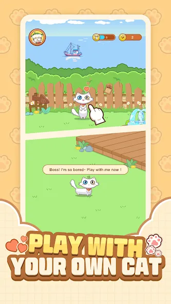 Cat Time - Cat Game, Match 3 — скриншот 5